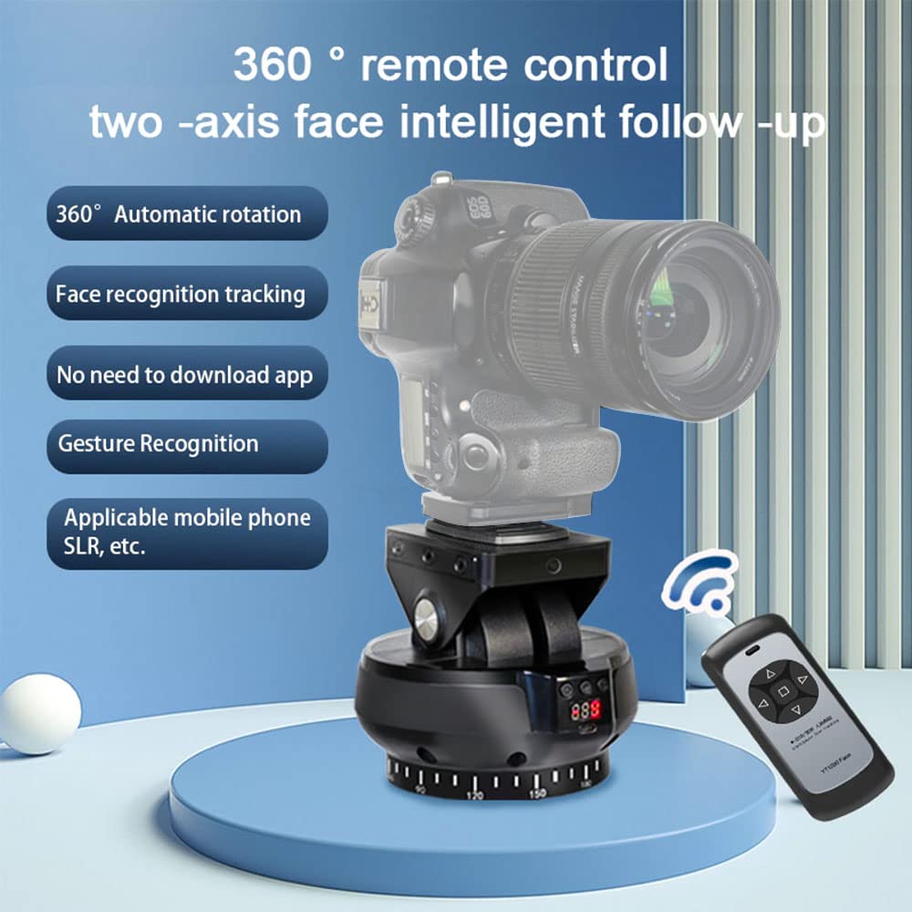 Amazon | 電動パンチルトヘッド Camnoon 電動パンチルト雲台 2 軸